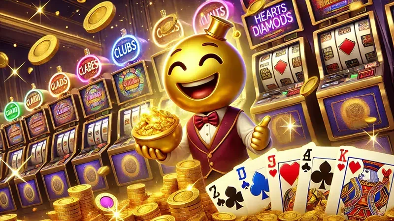 Layar permainan dengan elemen hasil untuk ditinjau dalam akun mobile